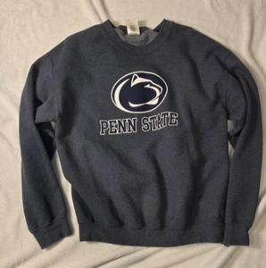 Penn State Nittany Lions Blue Fade Sweatshirt Men's Medium - Picture 1 of 3