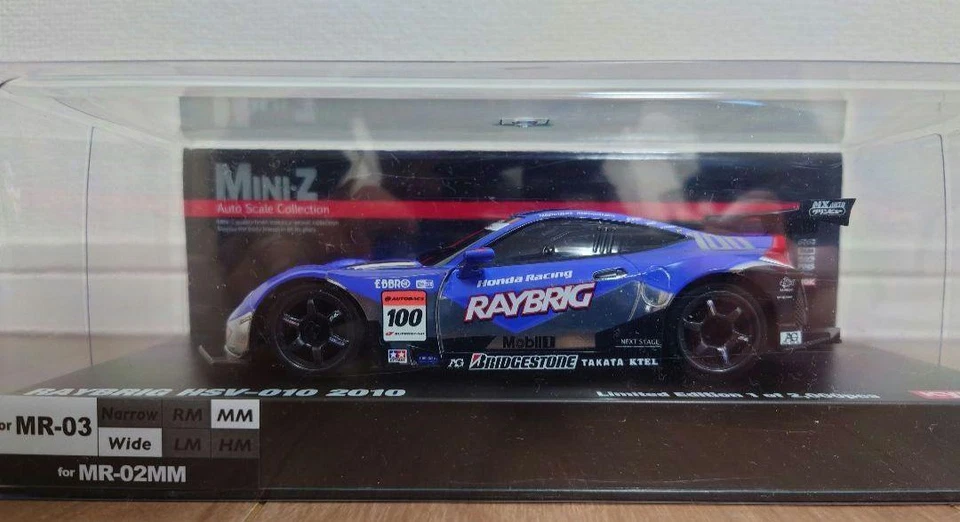 Kyosho MINI-Z ASC MZP218RG ASC RAYBRIG HSV-010 2010 for MR-03 MR-02MM - Image 1 of 3
