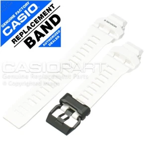 Genuine Casio G-Shock GBD-H1000-1A7 GBD-H1000 White Rubber Watch Band Strap - Picture 1 of 3