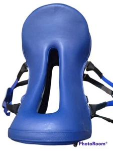 Blue Light Weight Endurance Synthetic Saddle For Horse Seat 16" To 18" - Picture 1 of 8