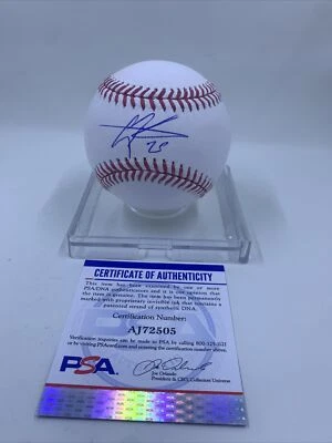 Gregory Polanco Signed Rawlings ROMLB Baseball PSA/DNA Toronto Blue Jays - Image 1 of 3