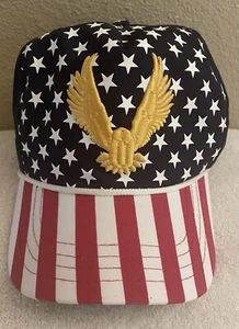 Donald Trump Oficial Libertad MAGA Gorra / Sombrero Patriótico Bandera Americana Águila EE. UU. - Imagen 1 de 5