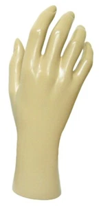 MN-HandsF-WF FLESHTONE RIGHT Female Mannequin Hand Display (SKINTONE ONLY) - Picture 1 of 5