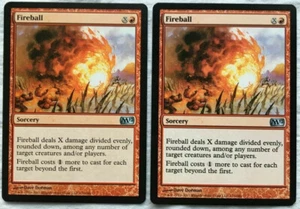 MTG Fireball - Core Set 2012 (M12) - LP x2 Karten - Bild 1 von 3