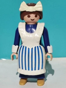 PLAYMOBIL FIGURA DONCELLA CRIADA SERIE ROSA MANSION NOSTALGIA REF 5502 5300 - Foto 1 di 1