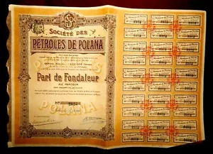 Société des Pétroles de Polana, Lille (Francia) 1914 - Imagen 1 de 3