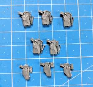Reivers Bits Pistol Holsters x8 incl 5 grapnel head Primaris  Space Marines Bitz - Picture 1 of 1