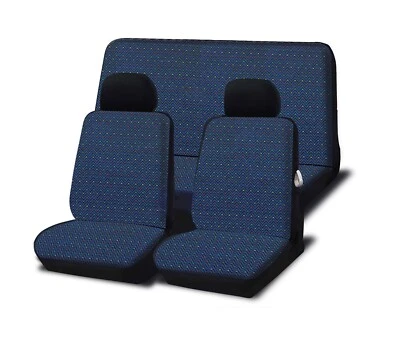 Coprisedili per Panda 141 dal 1986 al 2003 adatte 750 1000 Fodere Auto Cotone - Immagine 1 di 3