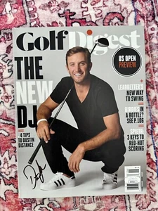 DUSTIN JOHNSON autographed SIGNED Golf MAGAZINE JSA - Picture 1 of 1