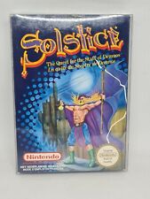 Nintendo NES Solstice PAL B CIB OVP RARE Complete 