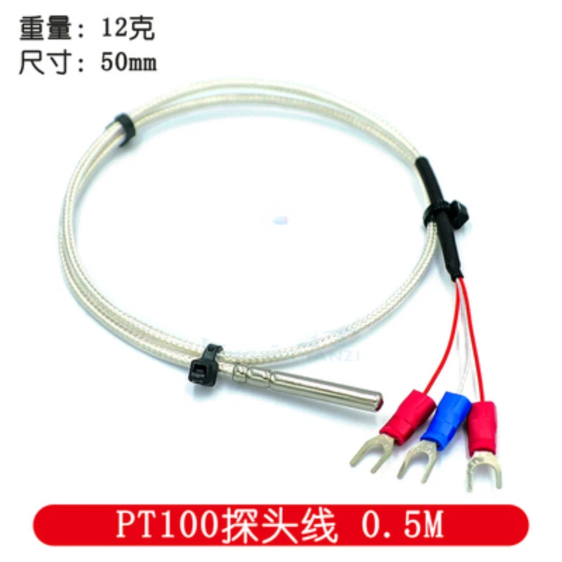 Línea de sonda 1 pieza nueva adquisición de temperatura RTD/PT100-PT1000 PT100 0,5 M Foto 1 de 1