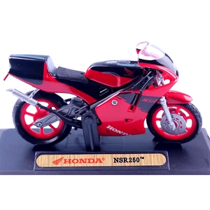 Honda NSR250 rot/schwarz Motorradmodell, Motormax Maßstab 1:18 - Bild 1 von 6