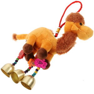  Metal Camel Doll Travel Backpack Keychains Stuffed Animal Toy