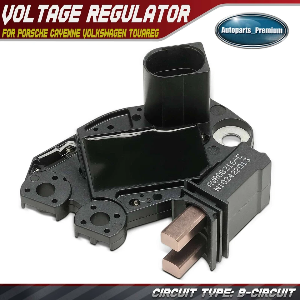 Regulador de voltaje del alternador para Volkswagen Touareg Porsche Cayenne 2010 14,3 V Foto 1 de 4