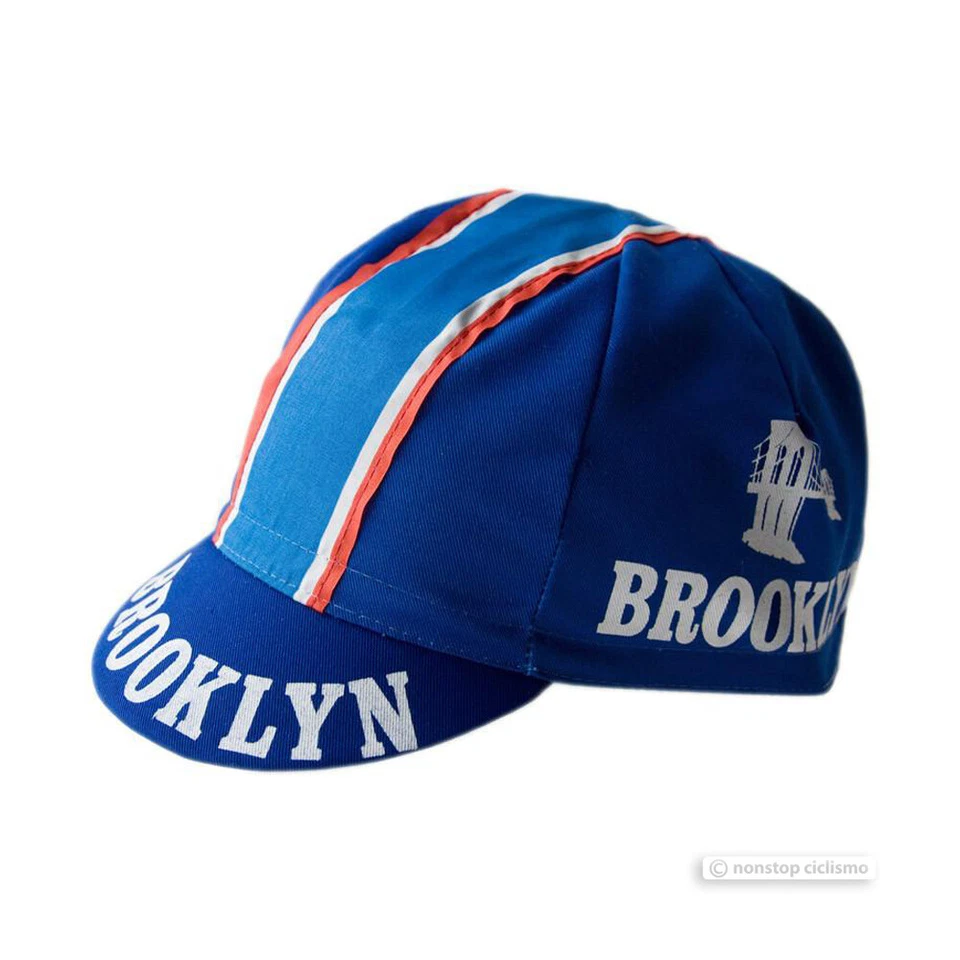 Gorra de ciclismo Brooklyn Classic Team: AZUL - ¡HECHA EN iTALY! Foto 1 de 1
