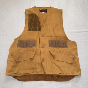 First Light Duck Cotton with Nylon Bag Hunting Vest Size L 46" Chest 26" Length - Picture 1 of 6