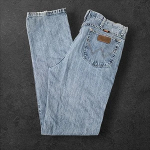 Wrangler PBR Rodeo Jeans 36x36 Light Wash Cowboy Denim Original Western Classic - Bild 1 von 11