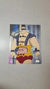 Foto firmata Pat Fraley Krang 8x10 JSA COA Teenage Mutant Ninja Turtles TMNT  - Foto 1 di 3