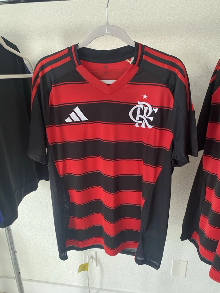 Adidas Flamengo Home Jersey 2025–26 – Size L – Brand New with Tags - Image 1 of 4