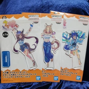 Uma Musume Pretty Derby Acrylic Stand Plate Set 3 Types Namco Prize - Picture 1 of 4