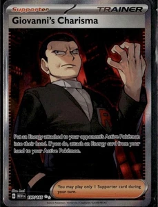 SV: Scarlet & Violet 151 #197/165 Giovanni's Charisma - Picture 1 of 2