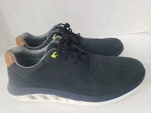 Johnston & Murphy (Men's 10 M) Activate U-Throat Walking Sneakers Dk Gray VGC - Picture 1 of 8