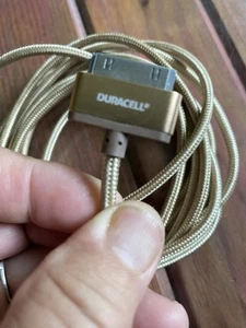 Duracell Braided Gold USB Charging Cable - Picture 1 of 3