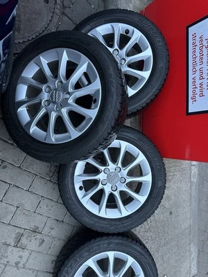 Audi Original Felgen mit Winterreifen - Bild 1 von 3