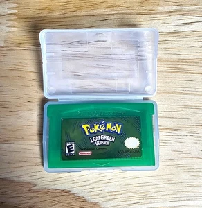 Cartucho Pokémon Versión Hoja Verde - para Nintendo Game Boy Advance GBA - Imagen 1 de 6