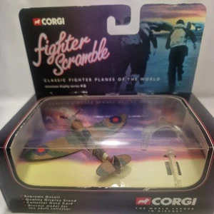 Corgi Fighter Scramble Fighter Plane Supermarine Spitfire RAF  CS90019 2001 - Picture 1 of 5