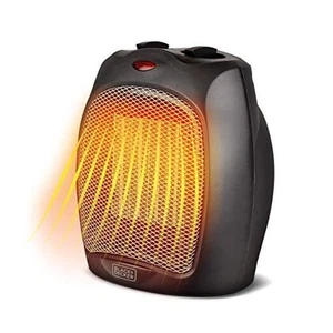 BLACK+DECKER Desktop Ceramic Electric Space Heater for Indoor Use, 1500W, Small  - Picture 1 of 7