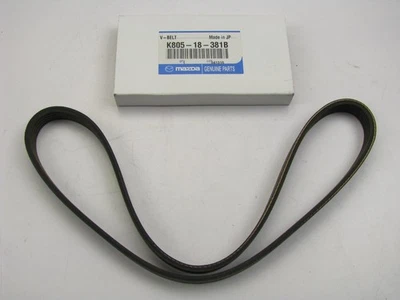 NEW - OEM Mazda K805-18-381B Serpentine Belt 1993-1997 626 MX-6 1992-1995 MX-3 - Image 1 of 3
