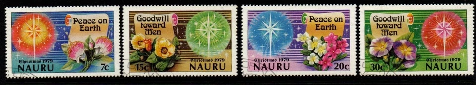 NAURU SG216/9 1979 CHRISTMAS FINE USED - Image 1 of 1