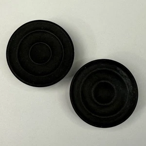 2 pomello coperchio pentola padella padella vintage originali Revere Ware ricambio nero - Foto 1 di 14