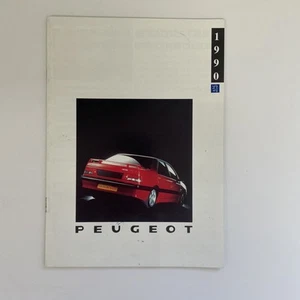PEUGEOT RANGE orig 1990 UK Mkt Sales Brochure - 205 309 405 505 - Picture 1 of 9