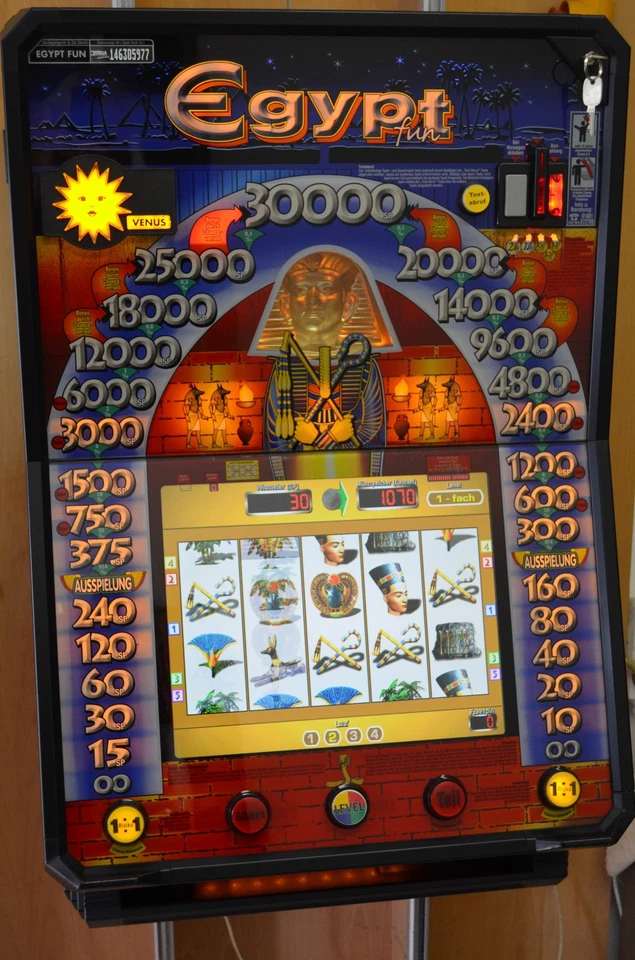 Merkur Egypt  MC Geldspielgerät Geldspieler Spielautomat Automat - Bild 1 von 1