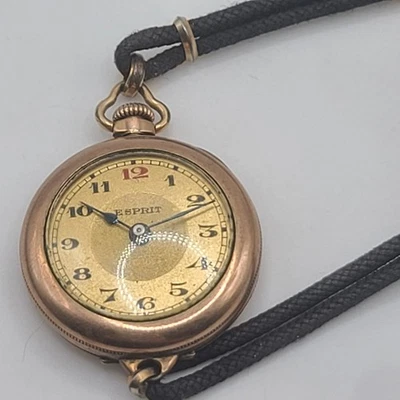 Vintage Esprit Watch Gold Filled Ladies Size 5.5 - Image 1 of 4