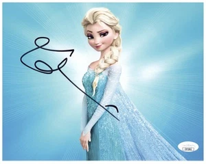 Idina Menzel Signed 8x10 Photo Frozen Elsa Autographed JSA COA - Picture 1 of 1