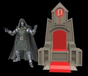 Doc Doom Throne for 3.75 IN Vintage Collection Figure Diorama - Picture 1 of 3