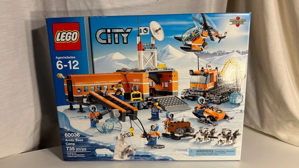 Brand New & Sealed LEGO CITY: Arctic Base Camp (60036) Retired Free Shipping!!!! - Image 1 of 4