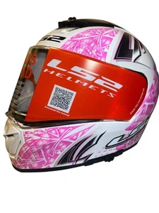 LS2 390-1505 /BREAKER PINK GALAXY ADULT STREET HELMET/ Size XL 61-62cm - Picture 1 of 9