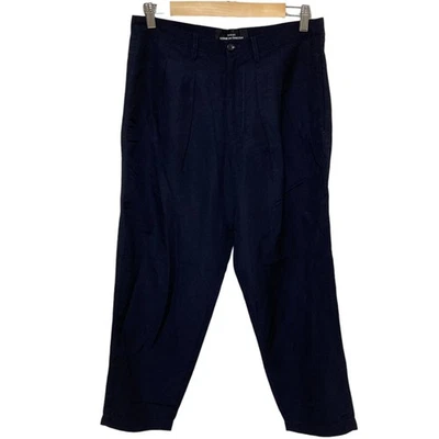 Pantalones cónicos de dos pliegues Tricot Comme des Garcons medianos azul marino para mujer USADOS Foto 1 de 4