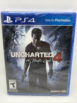 Uncharted 4: A Thief's End (Sony PlayStation 4) - NEW SEALED - Image 1 of 4