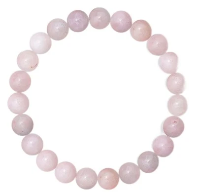 Pulsera Cristal Cuarzo Rosa | Pulsera Piedras Preciosas para Sanación Espiritual, Positiva Foto 1 de 4