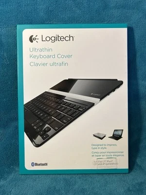 Logitech Ultrathin Keyboard Cover Case for iPad 2, 3rd & 4th Gen - Slim Cover - Image 1 of 4