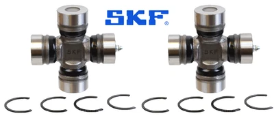 2 Universal Driveshaft Joint Kits SKF UJ387 for Lexus Toyota Greaseable - Image 1 of 4