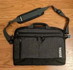 Thule Rip-Stop Ordinateur Portable iPad MacBook Messenger Sac Slip Case 6 Compartiments Zip - Photo 1/3