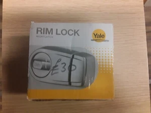 YALE RIM NIGHT LATCH LOCK see photos - Picture 1 of 1