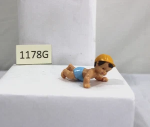 1985 BULLY BABY CRAWLING BABY IN CAP/HAT MADE IN GERMANY SO VERY SWEET - Picture 1 of 6