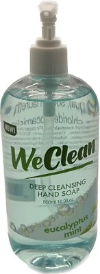We Clean Deep Cleansing Hand Soap Pump Eucalyptus Mint (16.9oz) - Image 1 of 2